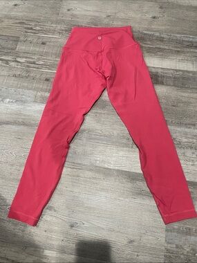 lululemon align pants vintage rose size 6 25”perfect condition